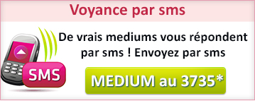 Voyance par sms : De vrais mediums vous répondent par sms ! Envoyez par sms AVENIR au 3735*